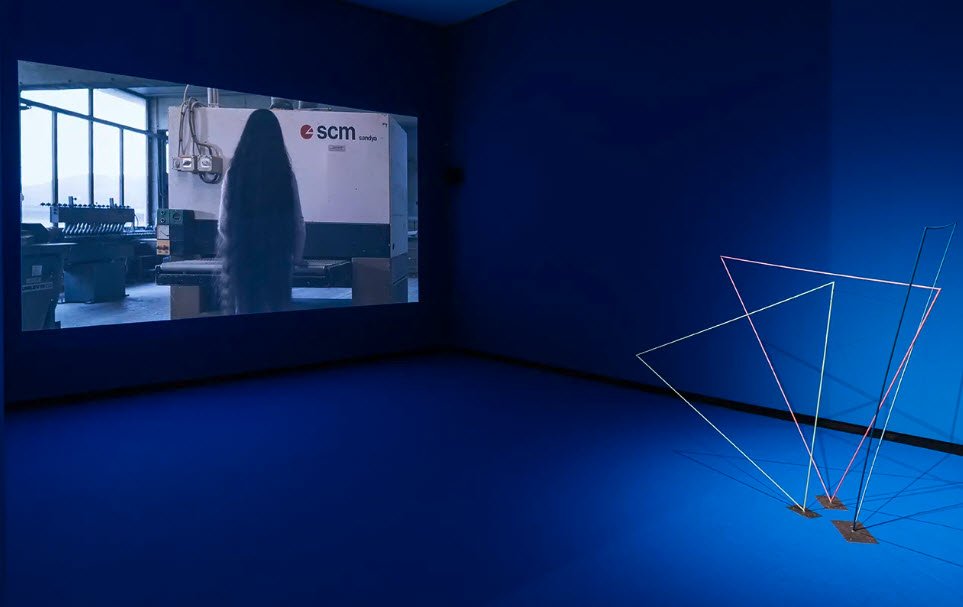 Exposition Veronika Eberhart - artiste visuelle et musicienne basée à Vienne au Affiliate (Wiels) - Bruxelles