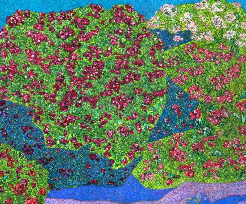 Exposition peinture 2026 - Vincent Bioulès - 'Le choc de la couleur' - Galerie La Forest Divonne - Bruxelles
