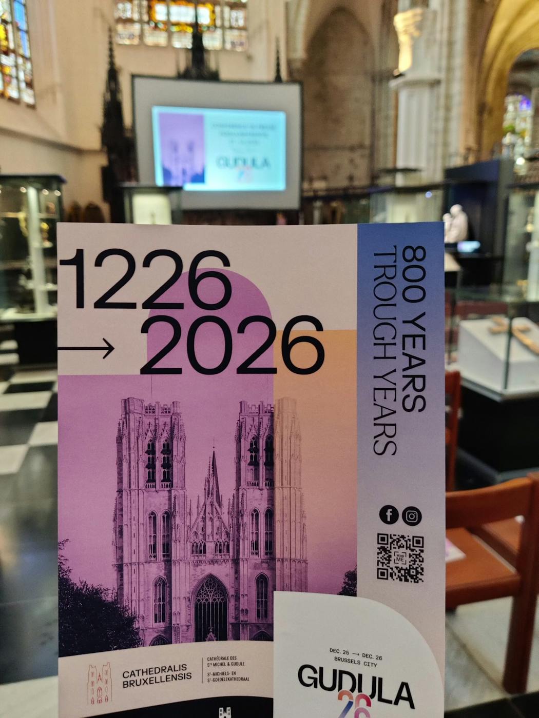 80 minutes pour 800 ans : le jubilé de la cathédrale des Saints-Michel-et-Gudule