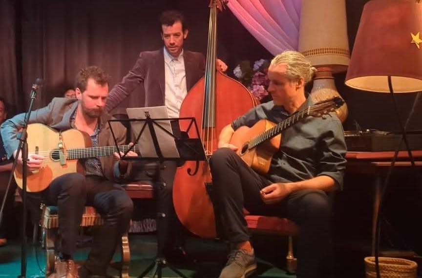 Concert Abysses- Swing Jazz Manouche & more, Guillaume Lepoutre & Cie - Bruxelles