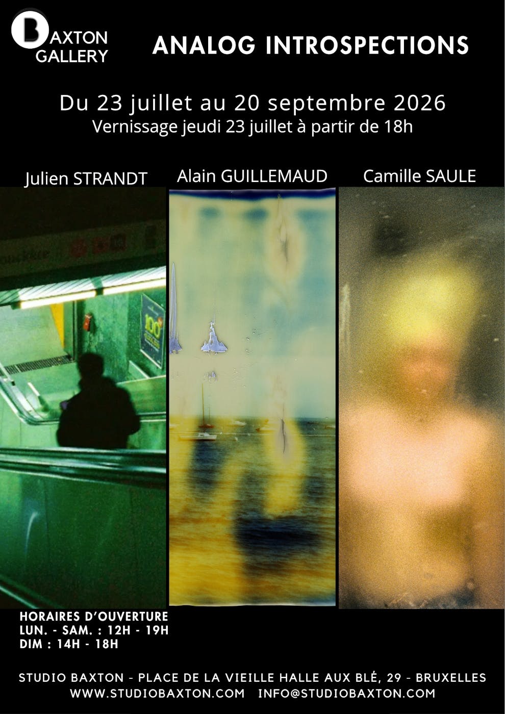 Exposition Analog Introspections - Studio Baxton - Bruxelles