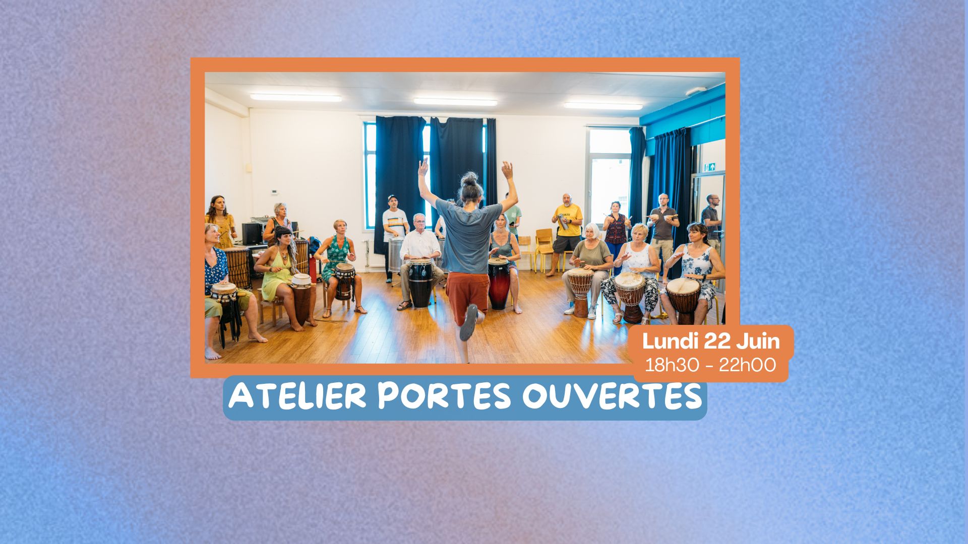 Ateliers Portes Ouvertes de percussions et rythme signé