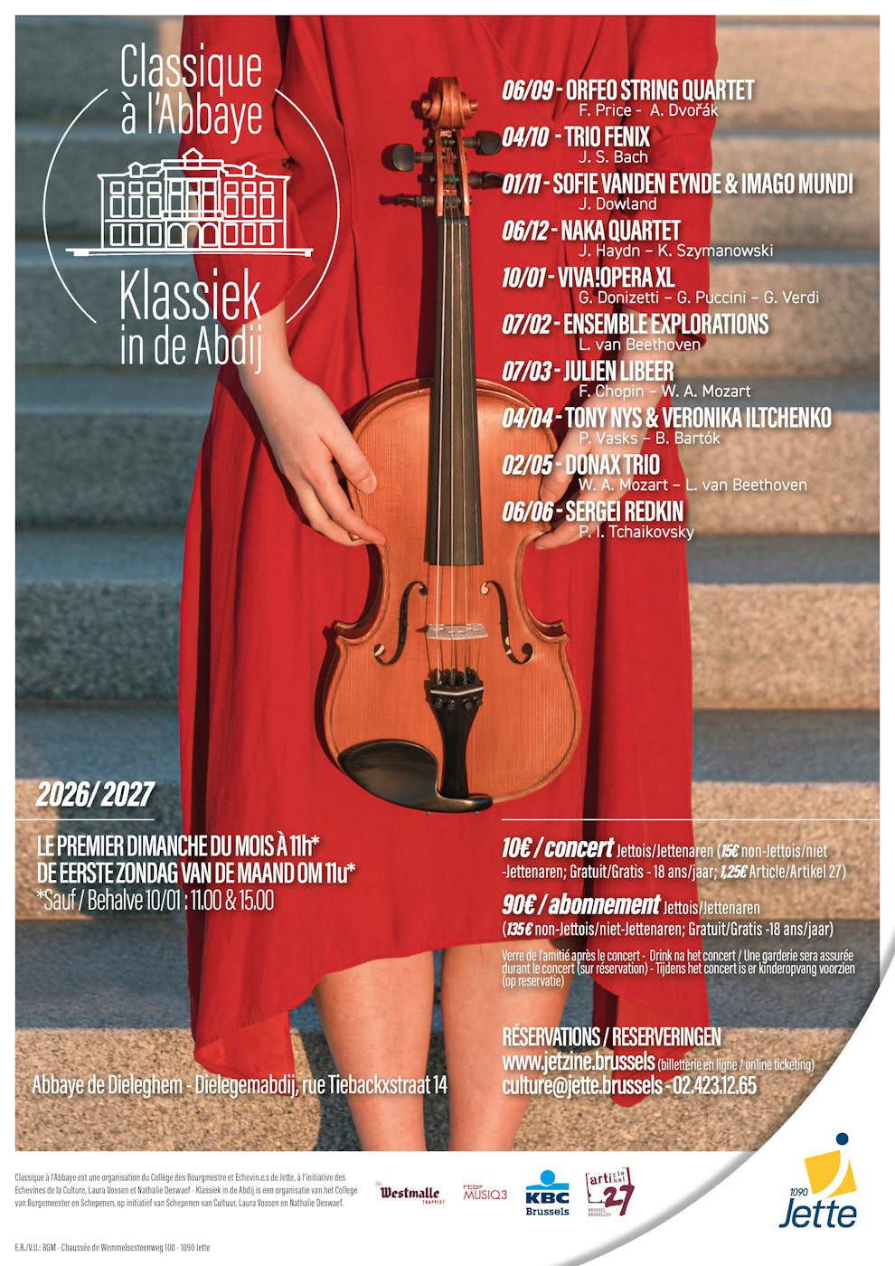 Festival Classique à l'Abbaye - Jette - Bruxelles