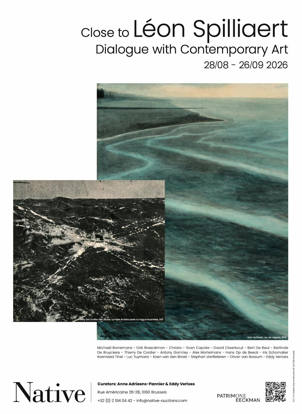 Exposition Close to Léon Spilliaert. Dialogue with Contemporary Art - Native Auctions - Bruxelles