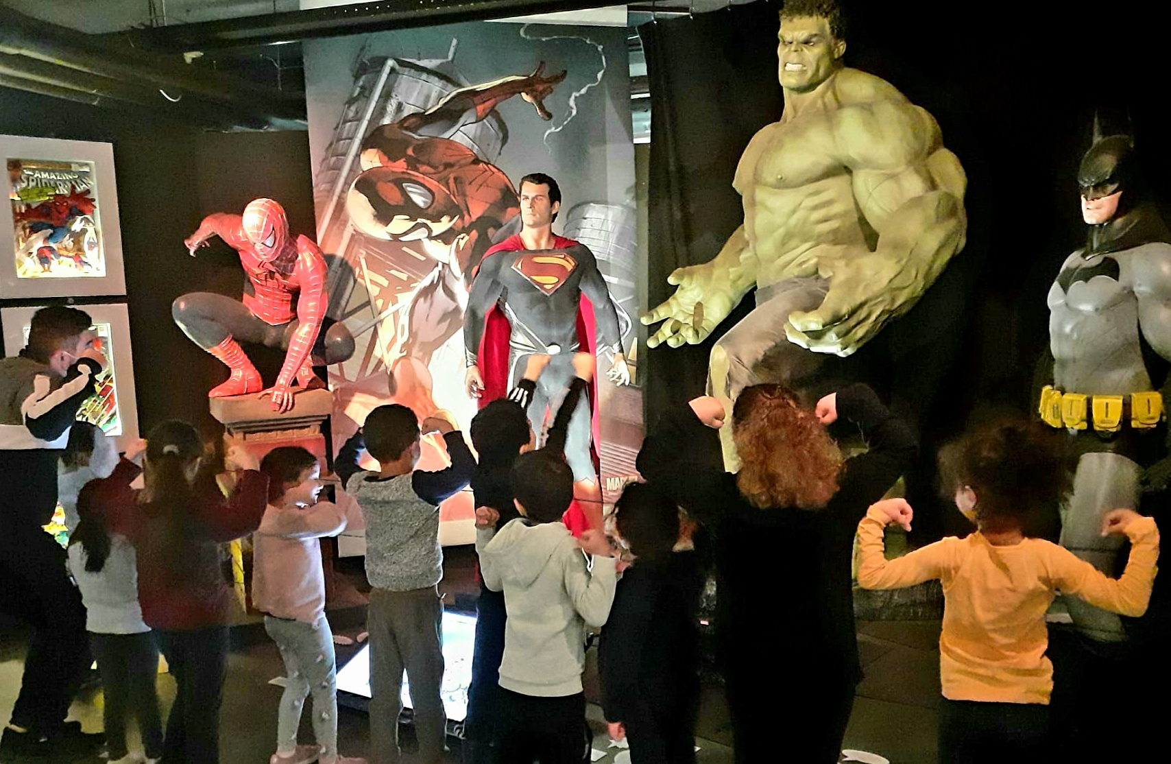 Collection du Brussels Comics Figurines Museum...