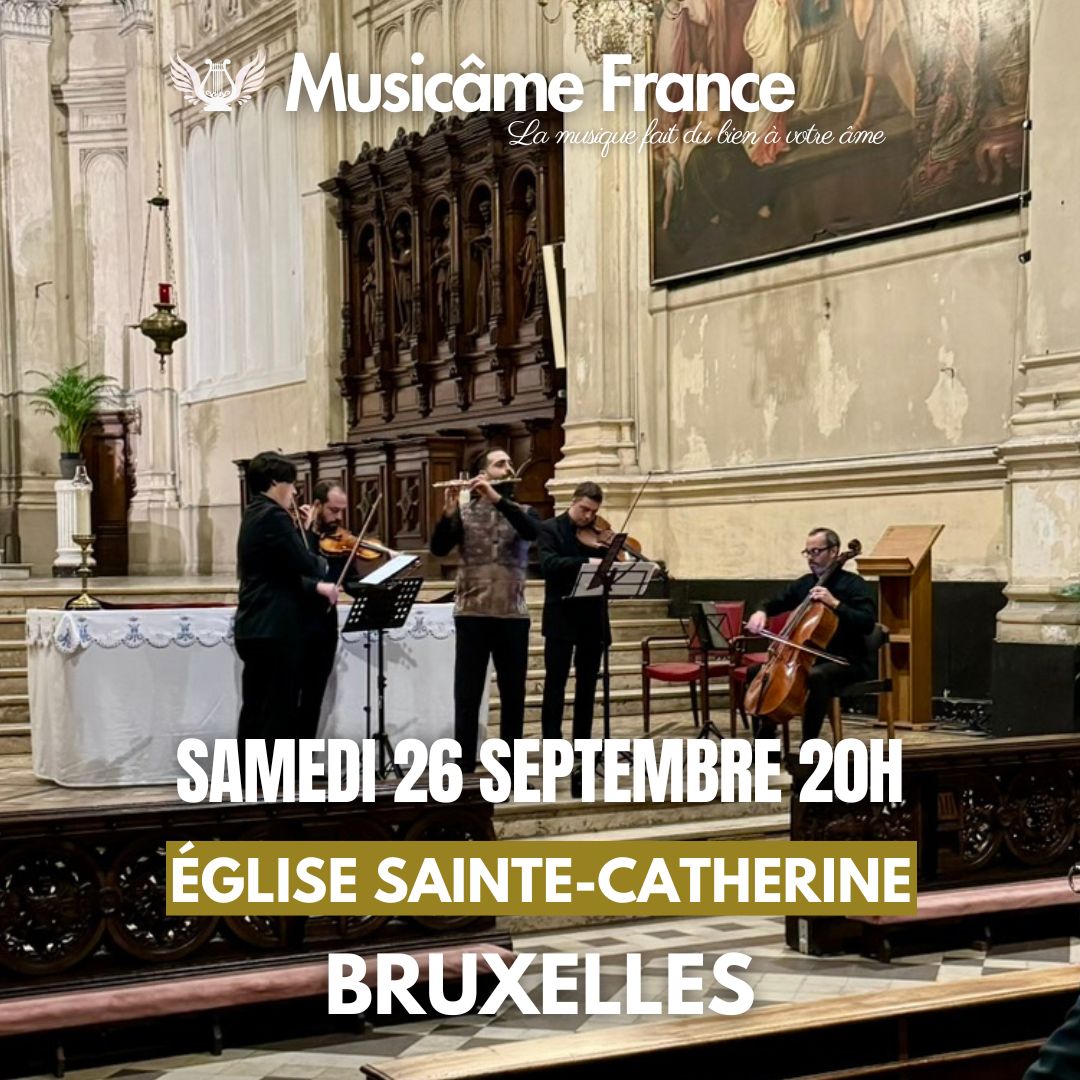 Concert à Bruxelles : Ravel, Debussy, Cantemir, Mozart, Vivaldi, Bach, Weber, Piazzolla - Bruxelles