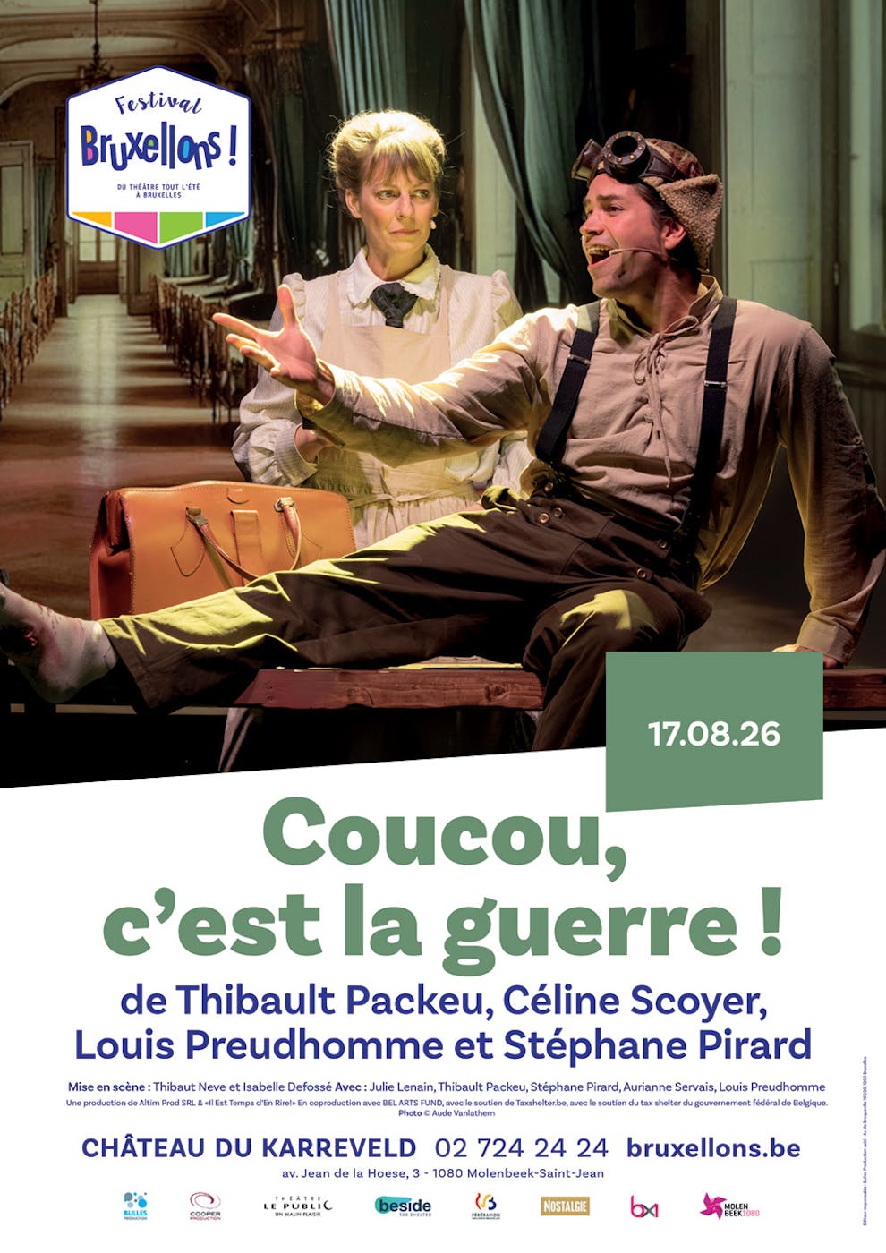 Théâtre Coucou, c’est la guerre! - Molenbeek-Saint-Jean - Bruxelles