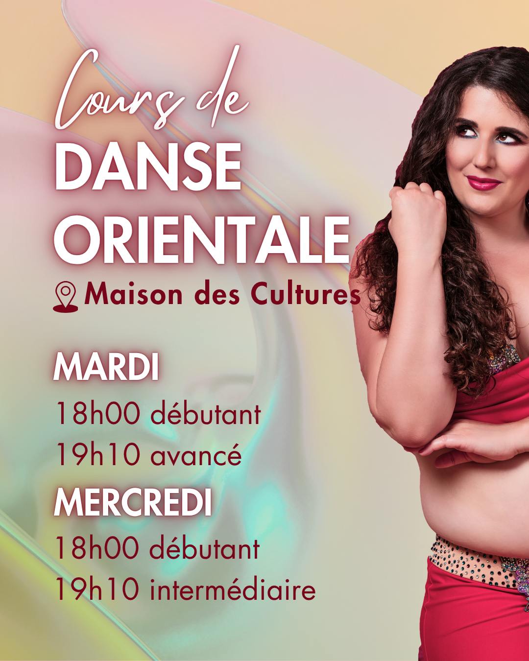Atelier Cours de danse orientale - Apprends la belly dance à Bruxelles - Molenbeek-Saint-Jean - Bruxelles