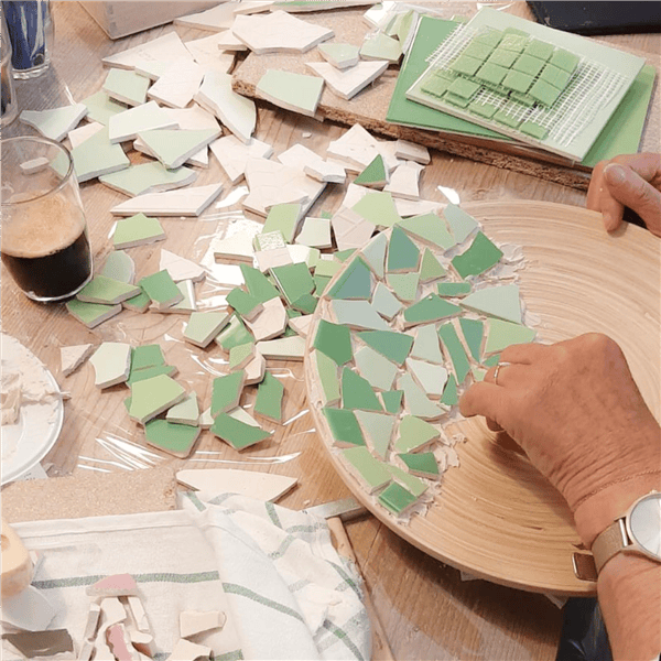 Atelier CreaDKantine: mozaïek maken - Berchem-Sainte-Agathe - Bruxelles