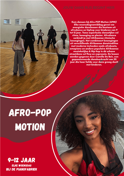 Danse Afro-Pop 9-12 ans