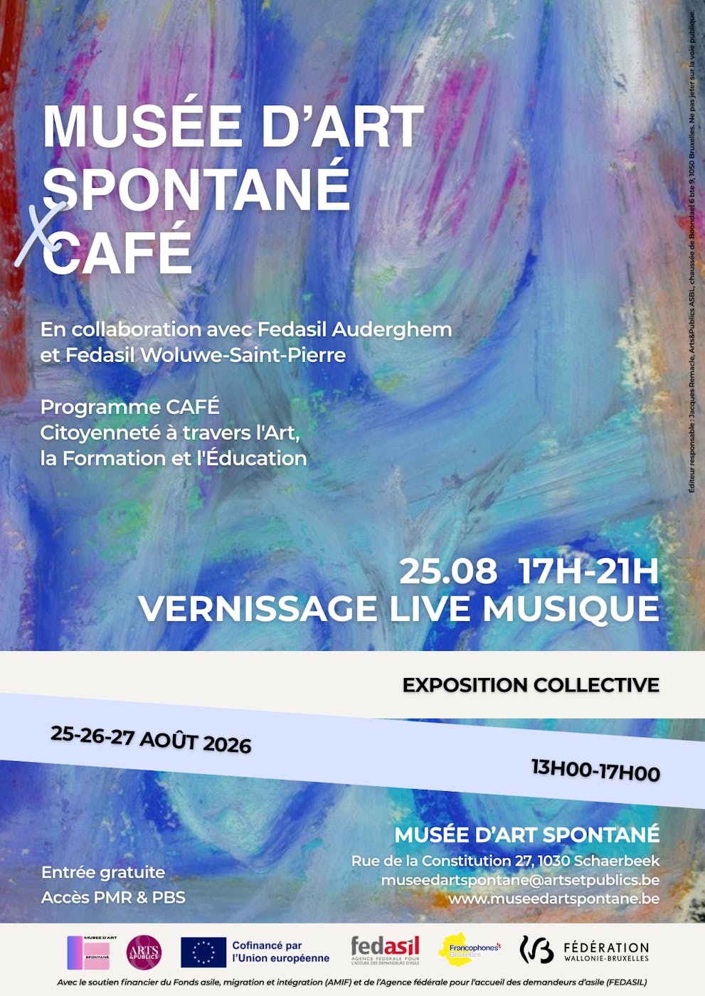 Exposition Expo CAFÉ x Musée d’Art spontané - Schaerbeek - Bruxelles