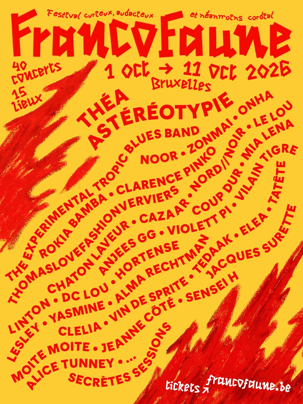 Festival FrancoFaune 2026 - Bruxelles