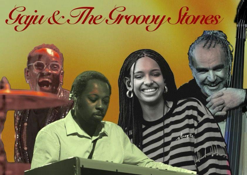 Concert Gaju and The Groovy Stones - Belgian-Rwandan singer au Music Village Brussels - Bruxelles