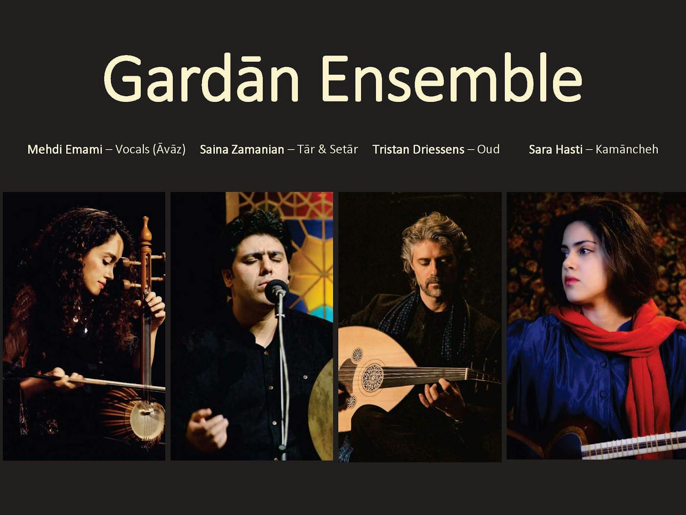 Concert Gardan Ensemble (Iran) - MuziekPublique - Forest - Bruxelles