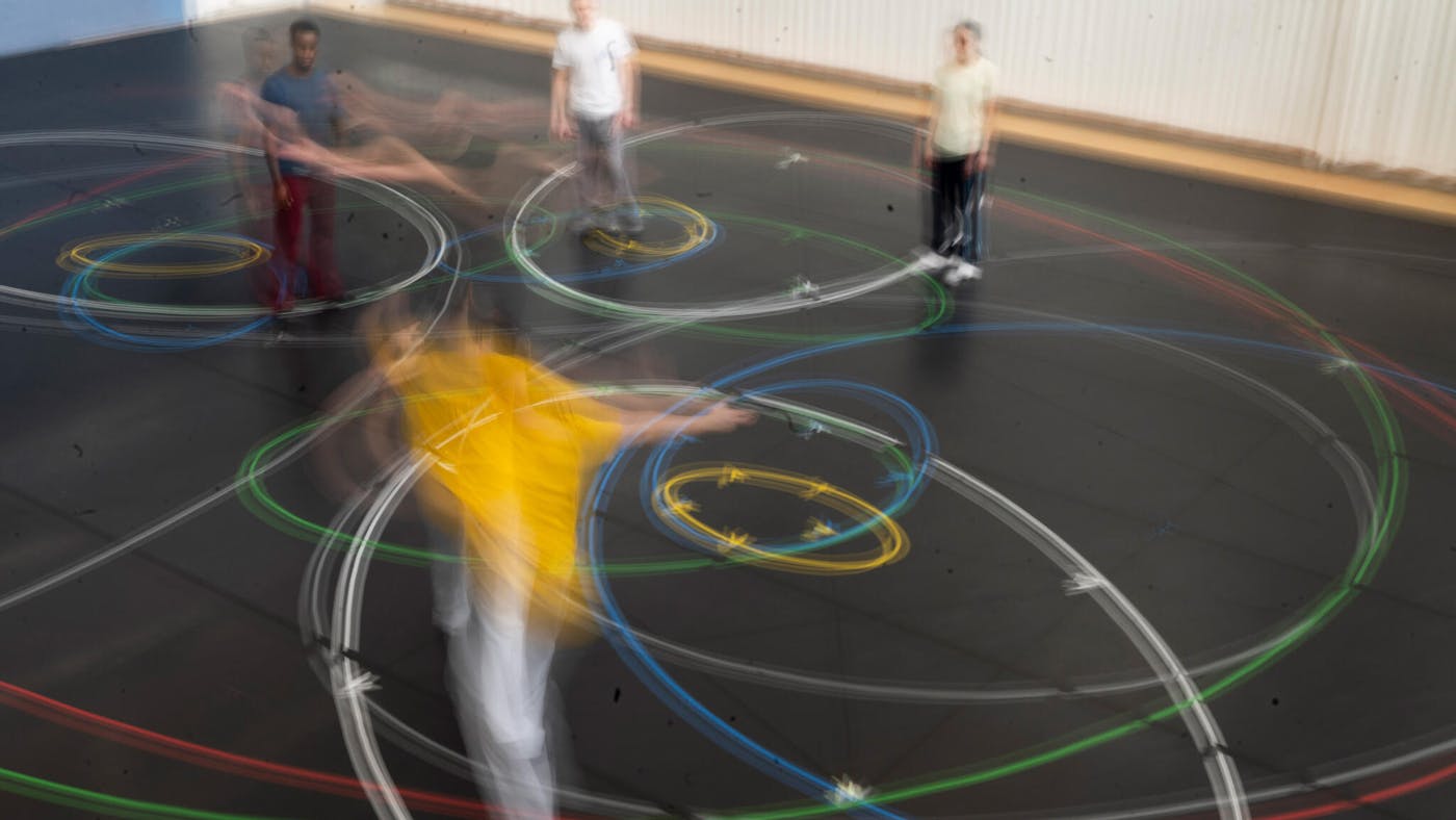 Performance GLA55 • Anne Teresa De Keersmaeker Rosas Ictus Bl!ndman - Bruxelles