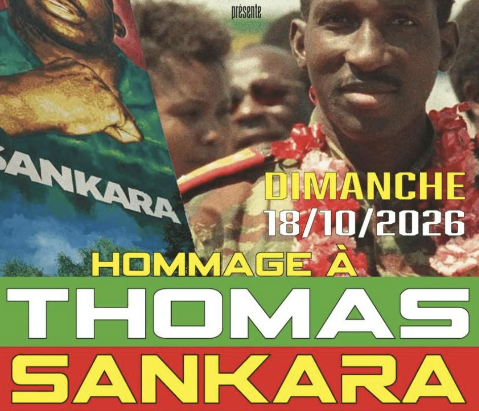 Concert HOMAGE À THOMAS SANKANA - World Music au Sounds Brussels - Ixelles - Bruxelles