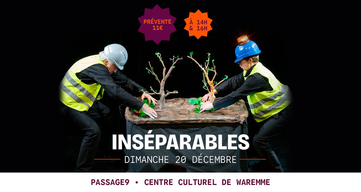 Théâtre Inséparables - Passage9 - Centre culturel de Waremme