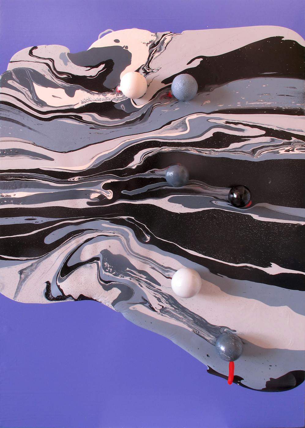 Exposition Izabela Chamczyk 'La Peau' - artiste peintre polonaise à Art Base Bruxelles - Bruxelles