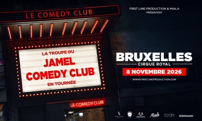 Théâtre JAMEL COMEDY CLUB - Cirque Royal - Bruxelles