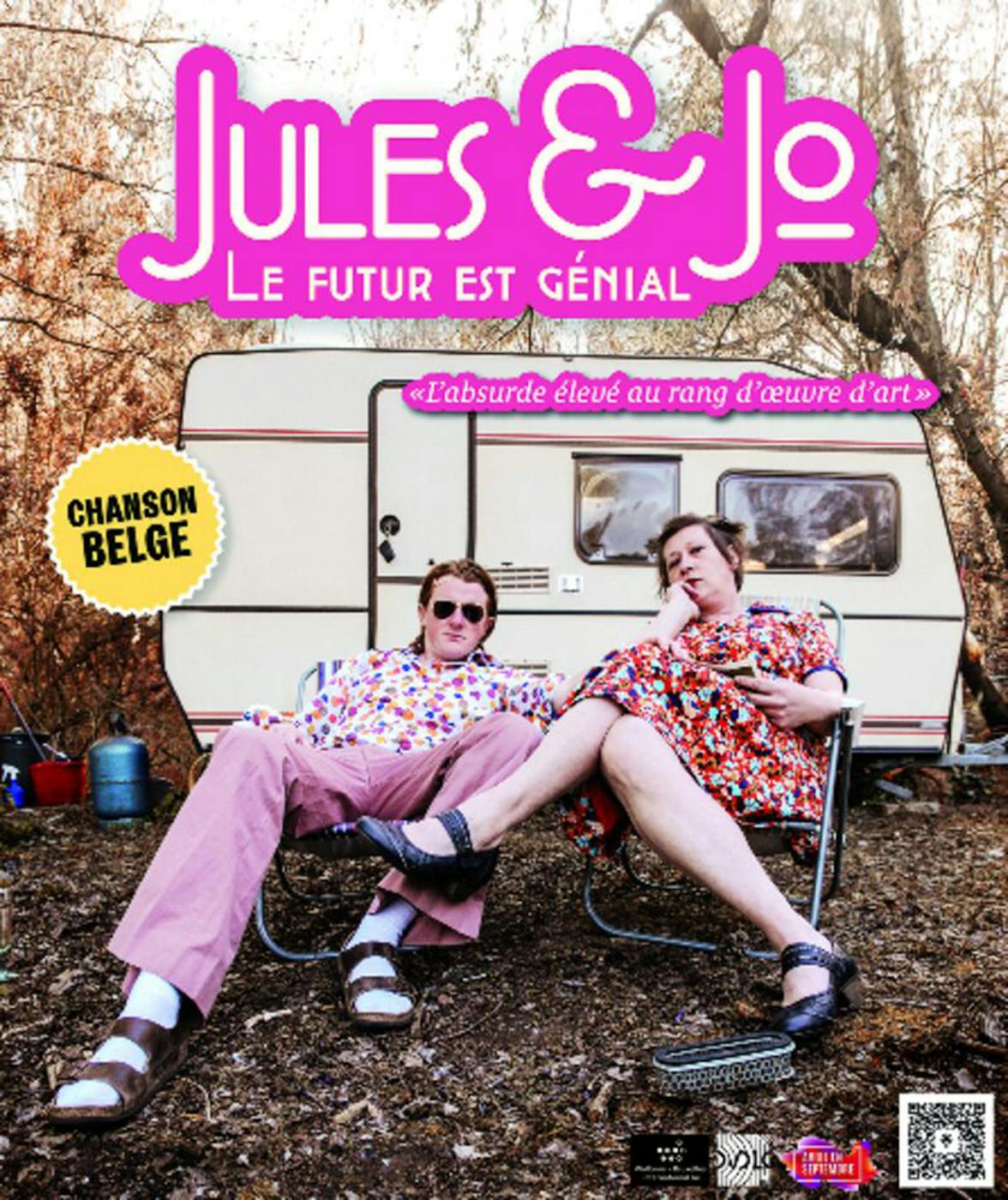 Concert Jules & Jo – Le Futur est Génial - BXL sur Scènes au Jardin de ma Soeur - Bruxelles