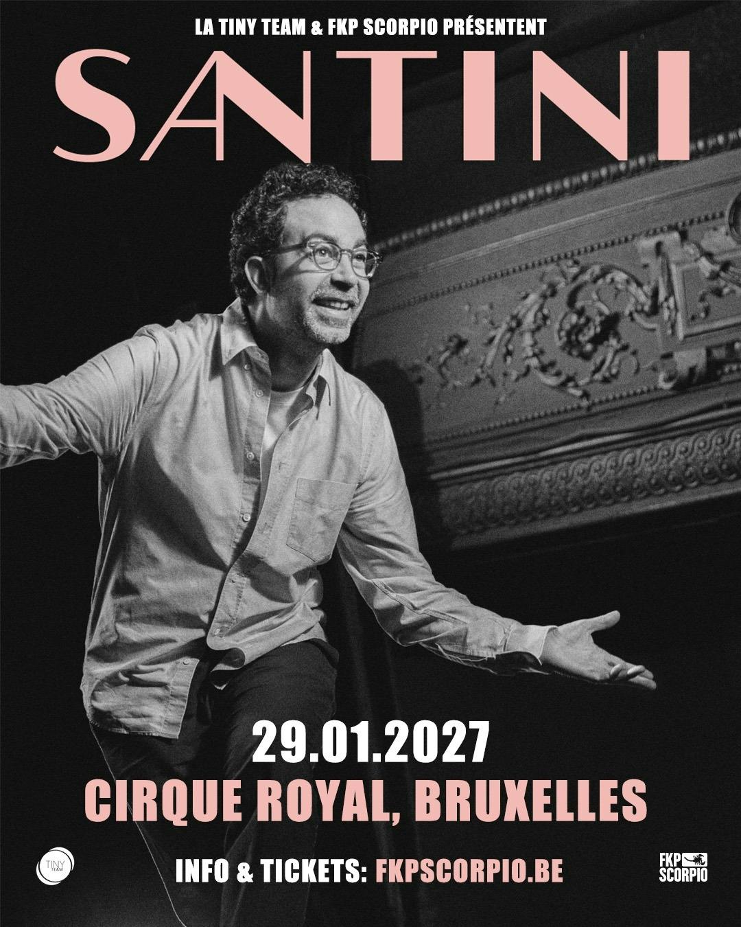 Théâtre JULIEN SANTINI - Cirque Royal - Bruxelles