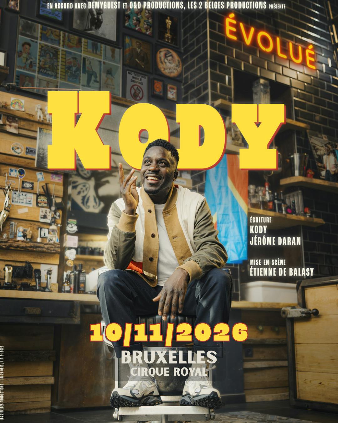 Théâtre KODY - Cirque Royal - Bruxelles