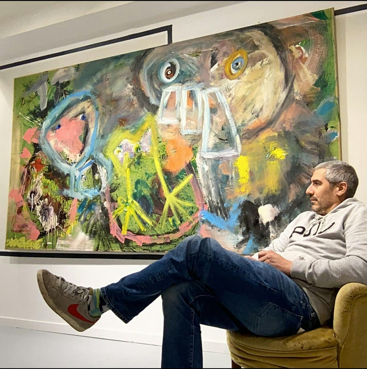 Exposition La liberté retrouvée - David DARCAIGNE - Artiste peintre expressionniste belge - Koekelberg - Bruxelles