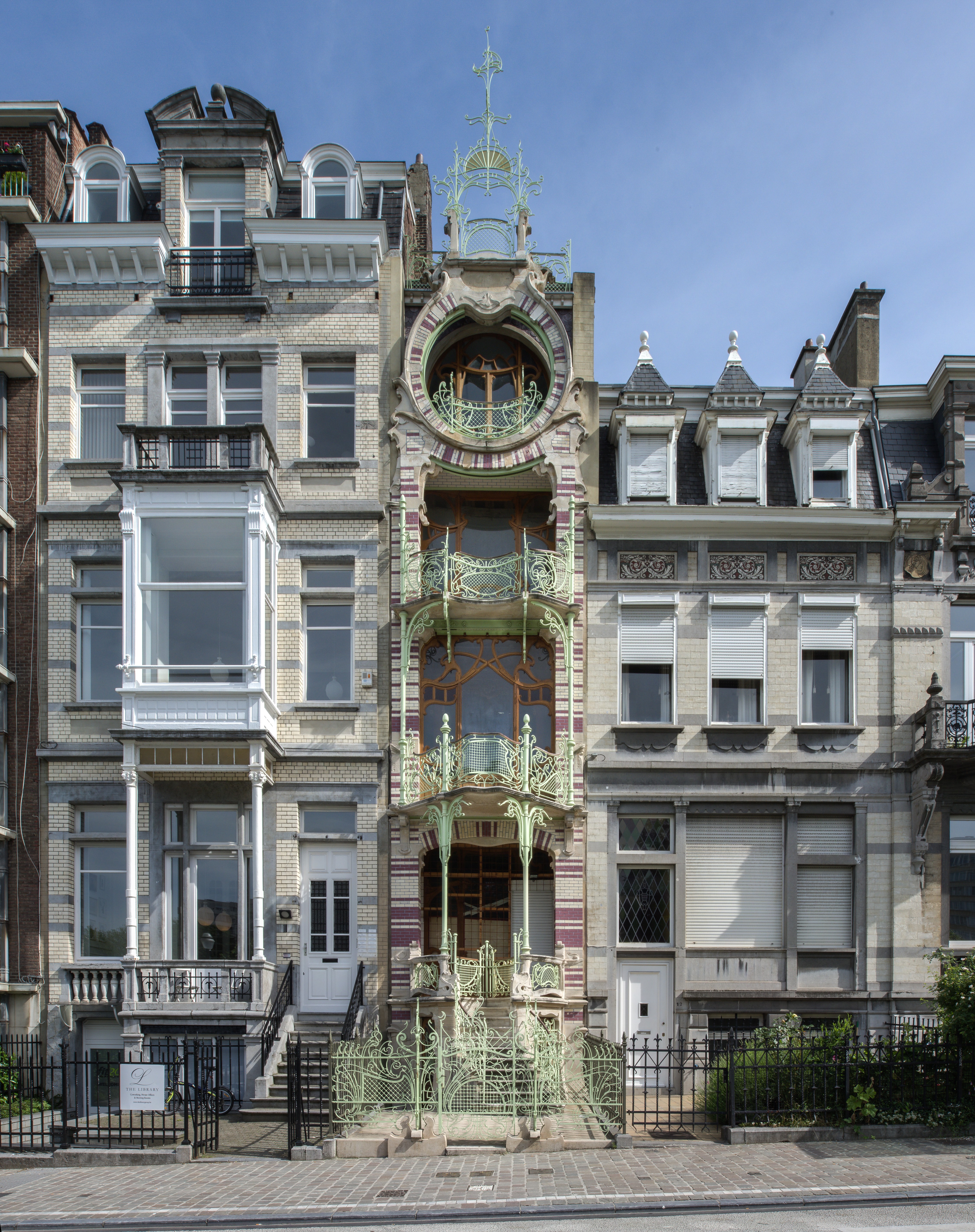 Visite guidée La maison de Saint Cyr, un joyau de l'Art nouveau dans le quartier des squares - Bruxelles