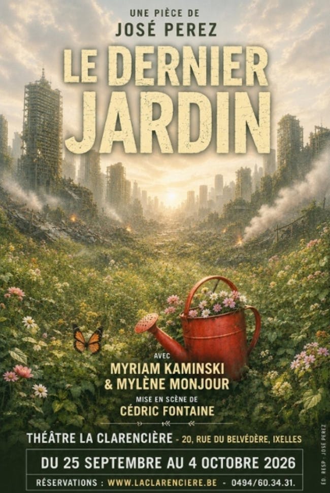 Théâtre Le dernier jardin de José Pérez - Place Flagey - Ixelles - Bruxelles