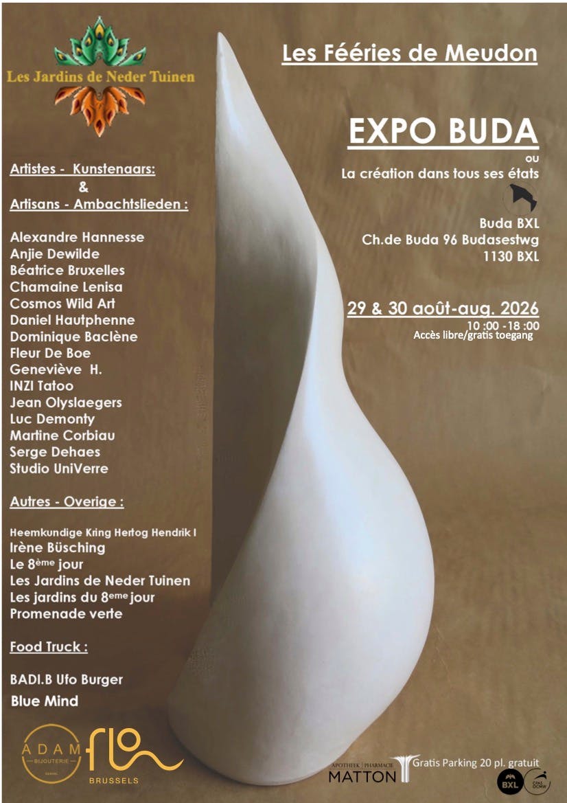 Exposition Les Fééries de Meudon 2026 : EXPO BUDA ou la créativité dans tous ses états. - Haren - Bruxelles