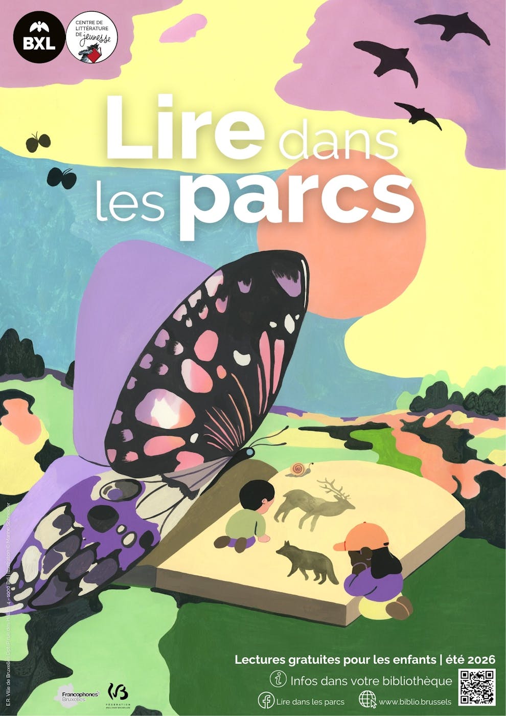 Atelier Lire dans les Parcs - Parc Victoria - Koekelberg - Bruxelles