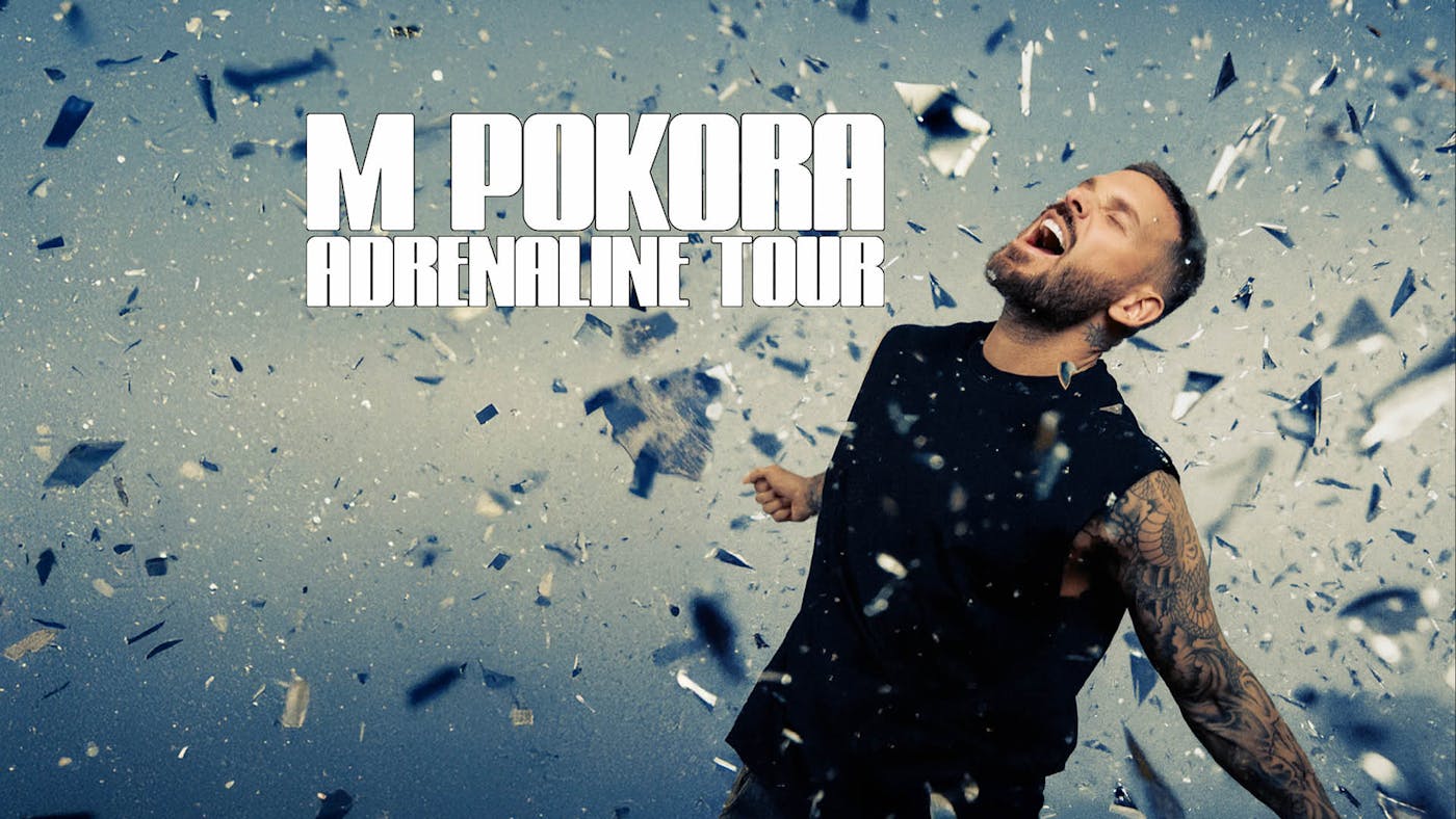 Concert M. Pokora - Adrenaline Tour - Forest National - Bruxelles