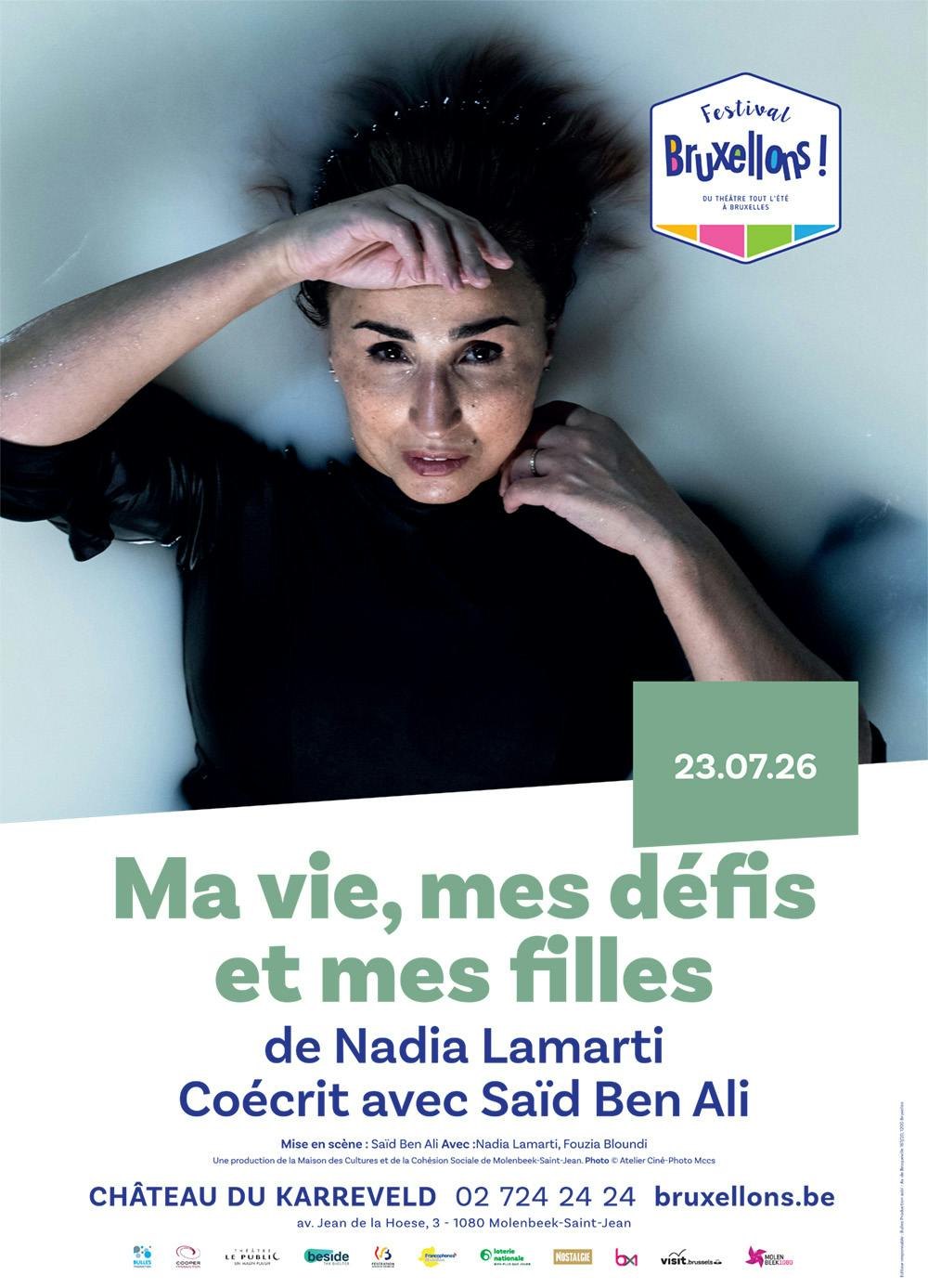 Théâtre Ma vie, mes défis et mes filles - Molenbeek-Saint-Jean - Bruxelles