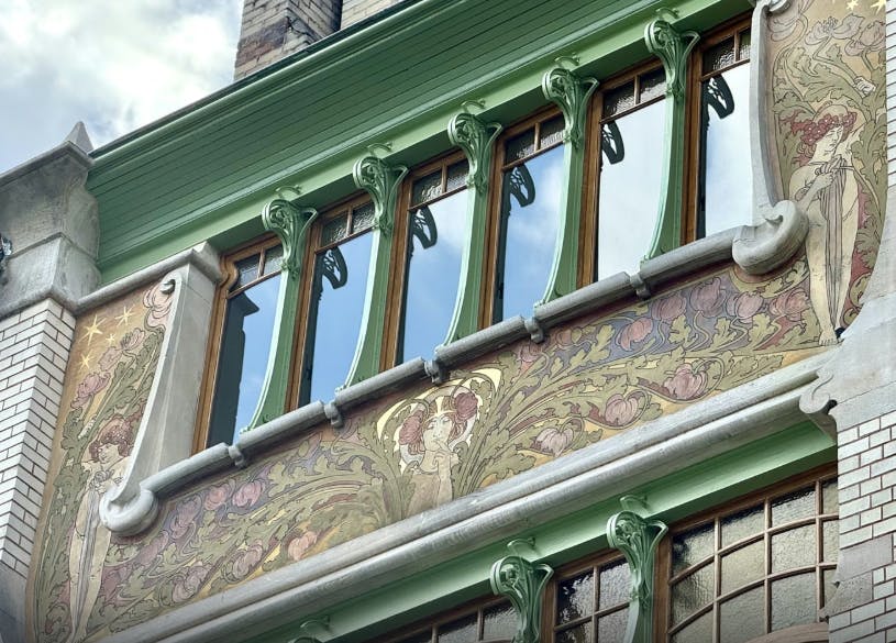 Visite guidée Maison Roosenboom - Joyau Art Nouveau floral renaissant bruxellois - Ixelles - Bruxelles