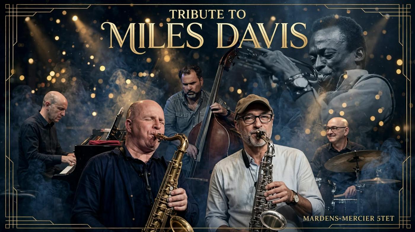 Concert MILES AHEAD Celebrating 100 Years of Miles Davis au Village Jazz Bruxelles - Bruxelles