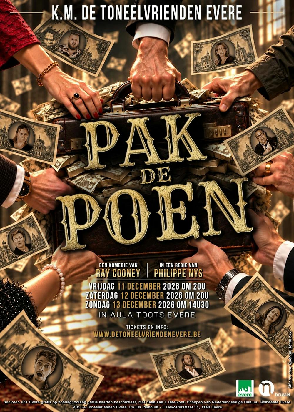 Théâtre Pak de Poen - les amis du théâtre d'Evere - Evere - Bruxelles