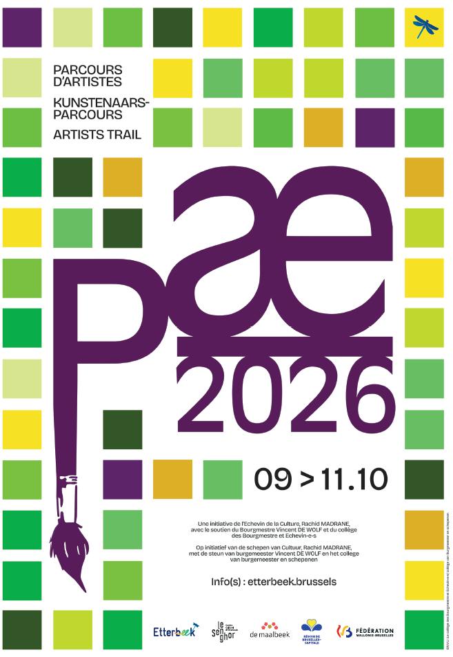 Exposition Parcours d'Artistes d'Etterbeek 2026 - Bruxelles