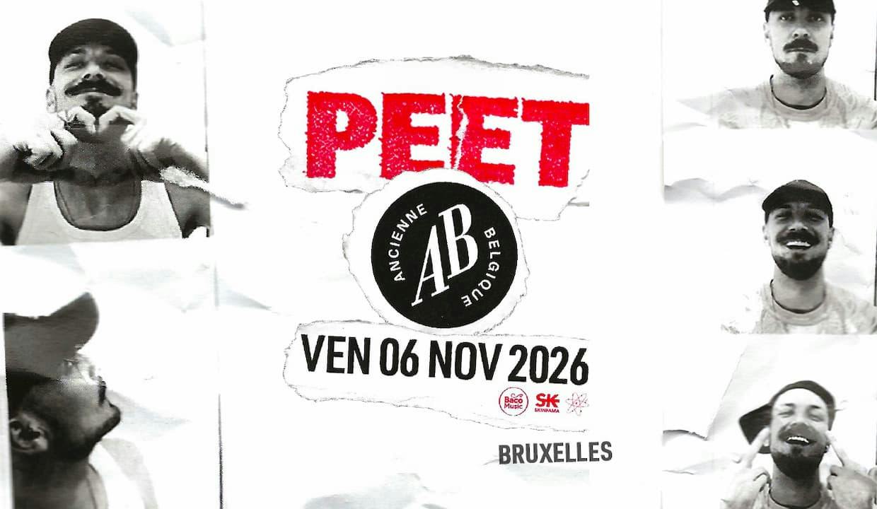 Concert Peet - rythme Jazz à l'AB Brussels - Bruxelles