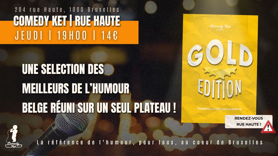 Performance Plateau Stand-Up Gold Edition - Bruxelles