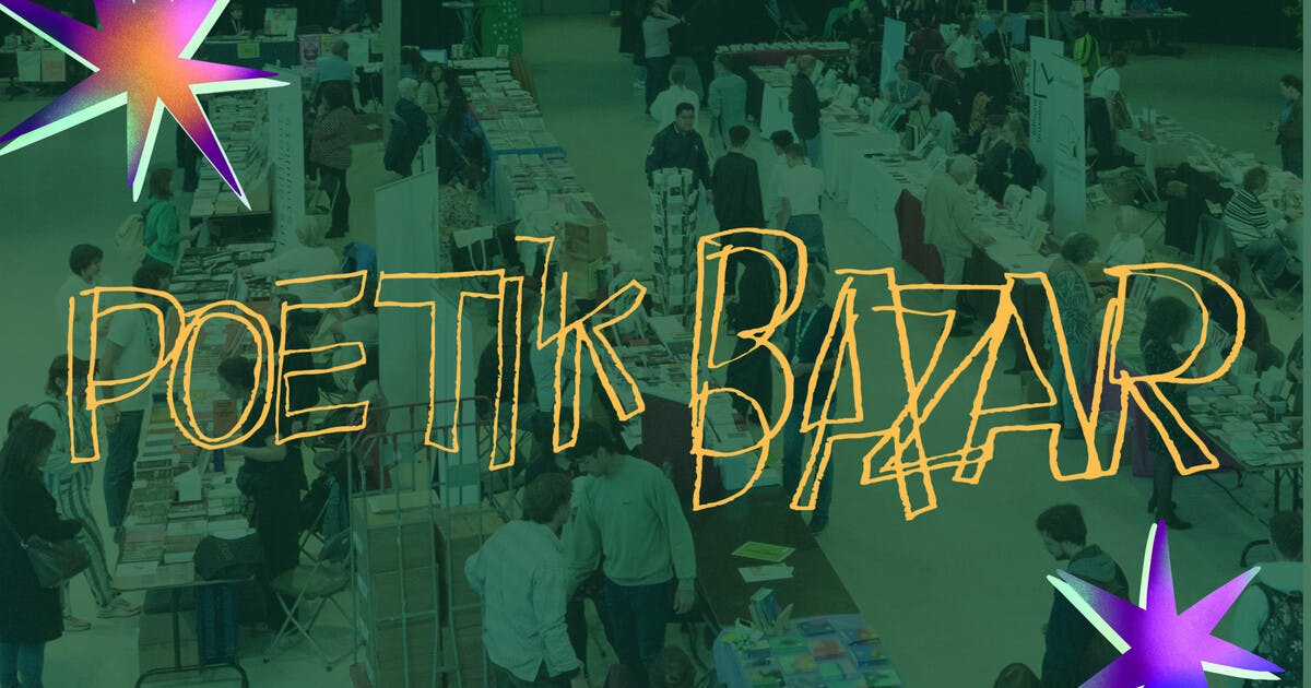 Festival Poetik Bazar - Les Halles de Schaerbeek - Bruxelles