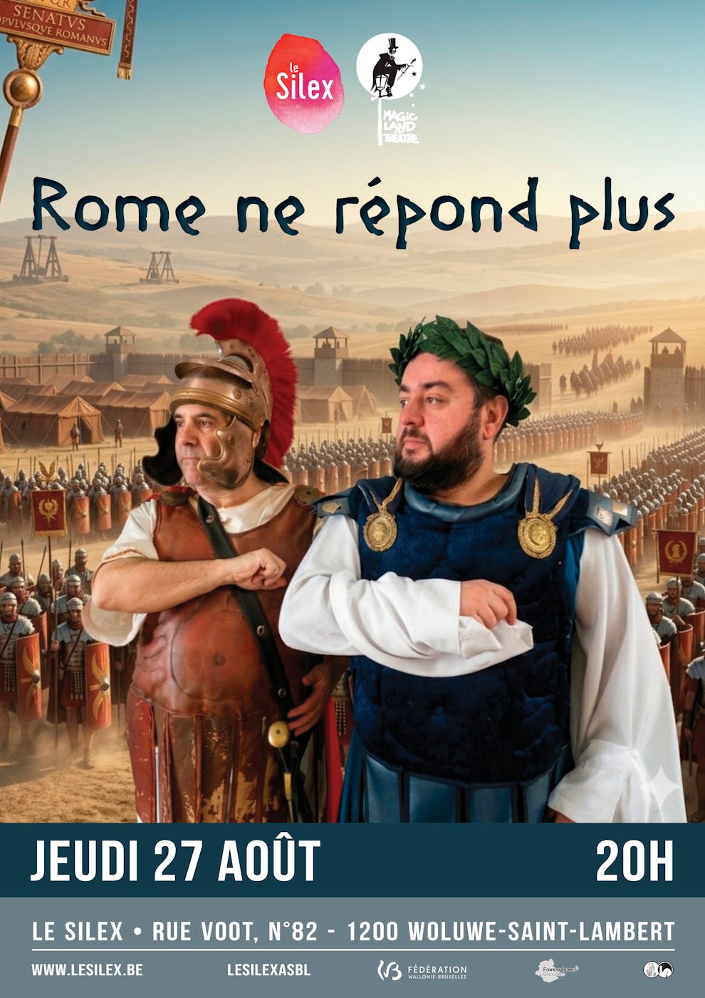 Performance Rome ne répond plus - Woluwe-Saint-Lambert - Bruxelles