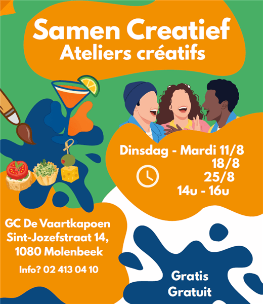 Atelier Samana I ateliers créatifs - mocktails et limonades - Molenbeek-Saint-Jean - Bruxelles