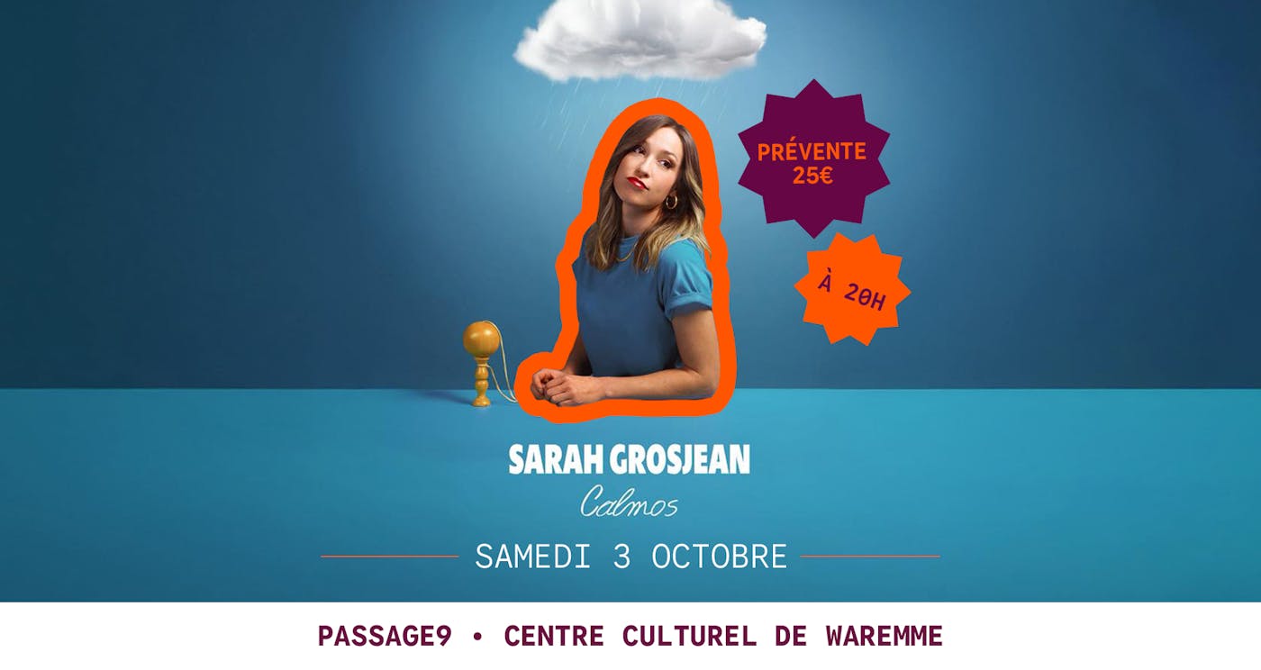 Performance Sarah Grosjean - Calmos