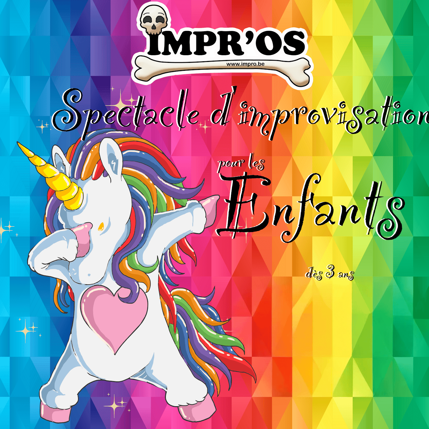 Performance Spectacle d'impro pour enfant - L’IMPR’OS à Bruxelles - Bruxelles