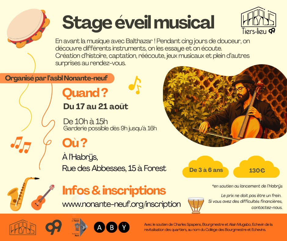 Stage éveil musical