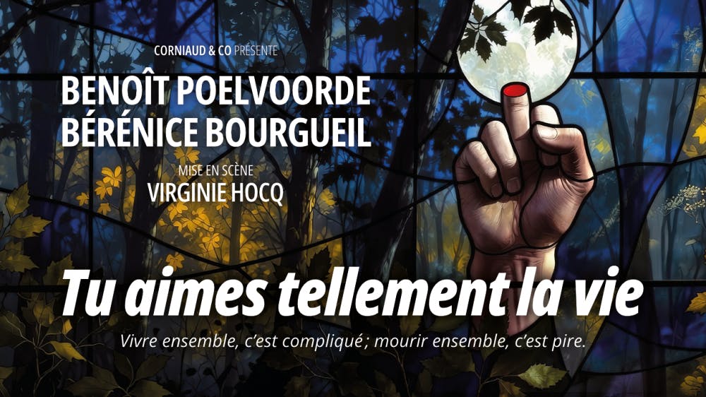 Théâtre TU AIMES TELLEMENT LA VIE (avec Benoît Poelvoorde et Bérénice Bourgueil) - Bruxelles