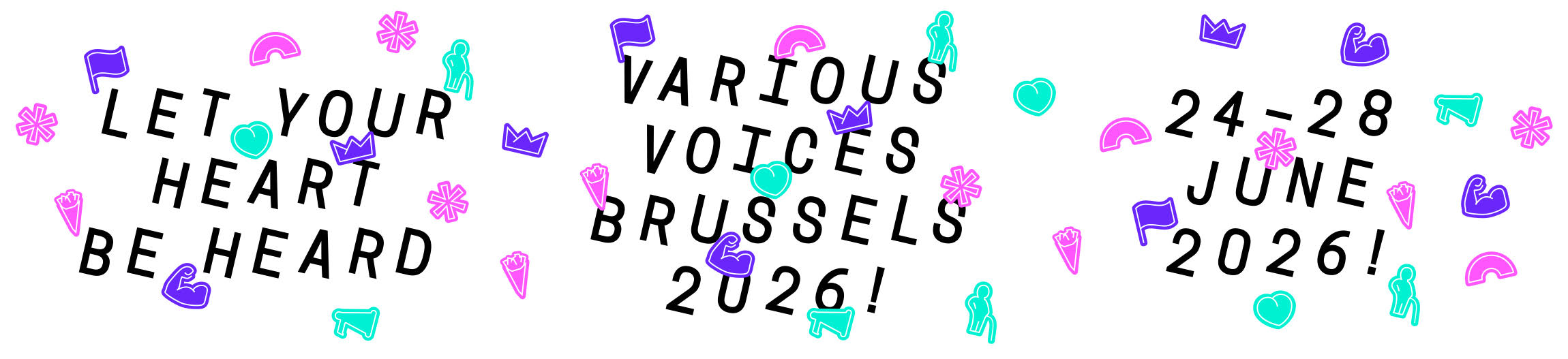Various Voices Brussels 2026 - Concerts de l'après-midi (jeudi)
