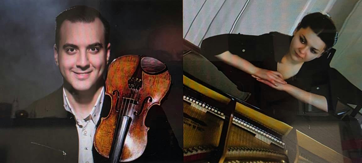 Concert Art base présente - Vilmos Csikos & Ioana Ionescu- Violin & piano: Beethoven, Bacewicz, Wieniawski - Bruxelles