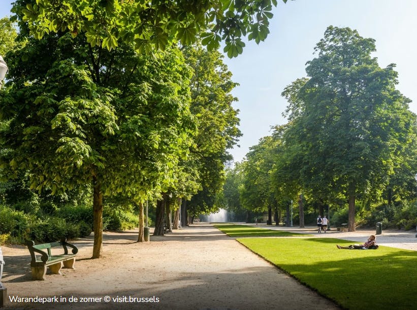 Visite guidée Warandepark: het groene kruispunt van de macht - Bruxelles