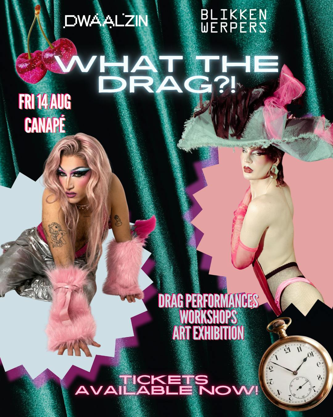 Performance What the Drag?! @Blikkenwerpers - Laeken - Bruxelles